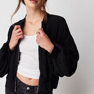FREE PEOPLE BOMBER JACKET